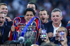 巴黎登顶欧冠！纳赛尔：我们干翻皇萨城利，法甲站起来了！