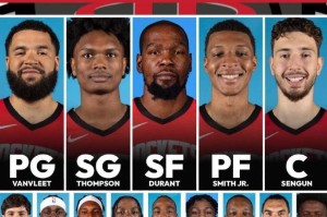 乌度卡：新赛季最后一位先发 将在训练营时决定