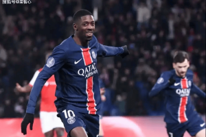 法甲射手榜：登贝莱21球领跑，格林伍德19球紧随其后！