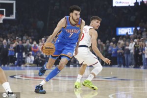 亚历山大32分伦纳德22分哈登缺阵 雷霆胜快船