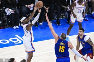 约基奇空砍44+15亚历山大31分 雷霆险胜掘金夺下赛点 约基奇空砍44+15亚历山大31分 雷霆险胜掘金夺下赛点