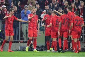 德甲-凯恩破门奥利塞传射 穆勒主场谢幕战拜仁2-0门兴