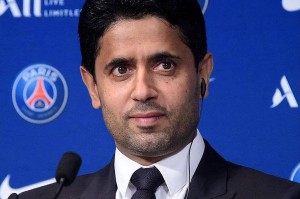 巴黎主席纳赛尔笑逐颜开,心怀大志迈向辉煌的未来 巴黎主席纳赛尔笑逐颜开,心怀大志迈向辉煌的未来