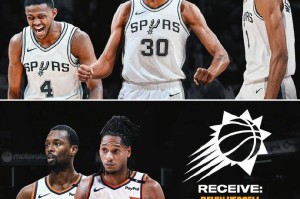 下家首选？美媒构想马刺交易方案:瓦塞尔+巴恩斯换KD