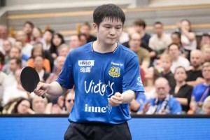 惊心动魄!樊振东22分钟横扫纽汀克,德甲首取3-0豪夺三连胜 惊心动魄!樊振东22分钟横扫纽汀克,德甲首取3-0豪夺三连胜