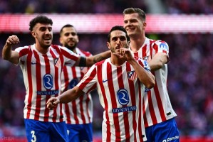 2-1，马竞终结西甲2连败+逼近前三，格列兹曼一剑封喉