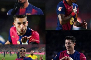 拉什福德加盟难助巴萨梦四王朝，莱万问题依旧是关键