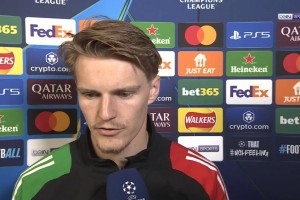 厄德高：我非常相信我们能逆转劣势，在伯纳乌我们就展现过实力