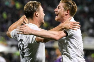 德布劳内点射！霍伊伦建功，那不勒斯3-1领跑意甲