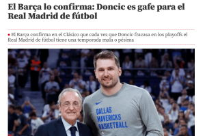 玄学！皇马战绩与东契奇蕴含神秘联系 命运高度同步