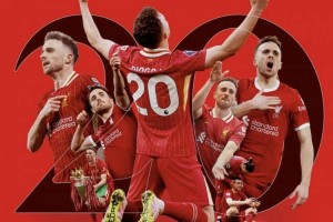 利物浦官方：在与毕巴比赛日特刊的封面上，特别地向若塔致敬