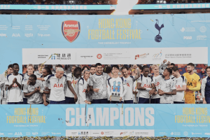 香港足球盛会闭幕 热刺以1:0击败阿仙奴