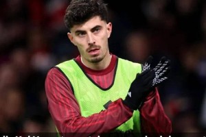 阿森纳噩耗：状态火热的哈弗茨又倒了，争冠关键战缺阵