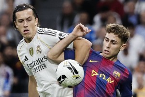 (外代二线)足球——西甲联赛:皇马胜巴萨 (外代二线)足球——西甲联赛:皇马胜巴萨