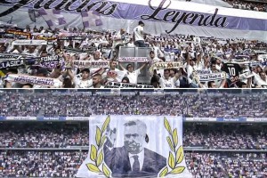 最后一舞！皇马巨幅Tifo亮相，致敬安切洛蒂、莫德里奇荣耀时刻