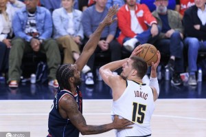 哈登回勇28+8约基奇25+8+7 快船击退掘金总比分3-3