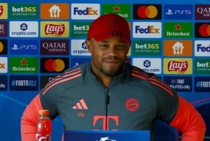 孔帕尼：上赛季我可能看了40场切尔西的比赛，他们没太多秘密可言