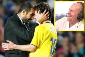 戴奇：瓜帅说他警告梅西曼市会一直下雨+被伯恩利狂攻，劝退梅西