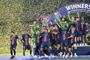 欧冠结束，巴黎夺冠，这也意味着金元足球球队都有欧冠了？