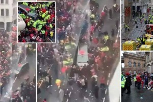 利物浦夺冠游行遭遇恐怖事故 汽车冲撞人群致多人受伤