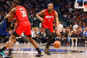 杜兰特27分浓眉29+8 弗拉格19分独行侠胜火箭