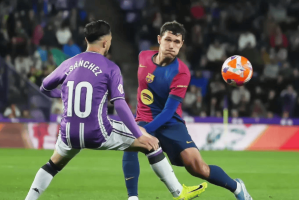 巴萨1-2翻盘！马竞平局爆冷，西甲最新积分榜皇马争冠难度增加！