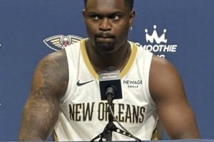 锡安出席发布会瘦身明显 管理层已对他严格要求 锡安出席发布会瘦身明显 管理层已对他严格要求