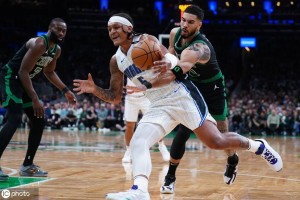 塔图姆准三双瓦格纳25分 凯尔特人4-1魔术晋级次轮