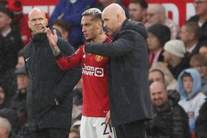 曝滕哈赫将再签安东尼，亿元先生5球2助攻，曼联标价5000万英镑