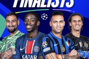 凌晨3点欧冠决赛,国米vs巴黎=创纪录之战!双方首发22人基本如下 凌晨3点欧冠决赛,国米vs巴黎=创纪录之战!双方首发22人基本如下