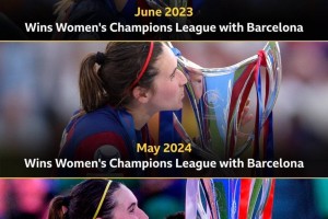 锦鲤阿森纳女足前锋卡尔登泰近5个赛季,4次随队问鼎女足欧冠 锦鲤阿森纳女足前锋卡尔登泰近5个赛季,4次随队问鼎女足欧冠