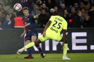 法甲：巴黎圣日耳曼VS里尔